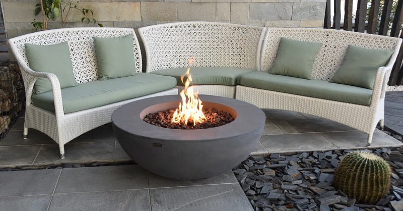 Elementi Lunar Bowl Fire Pit - OFG101 - Image 5
