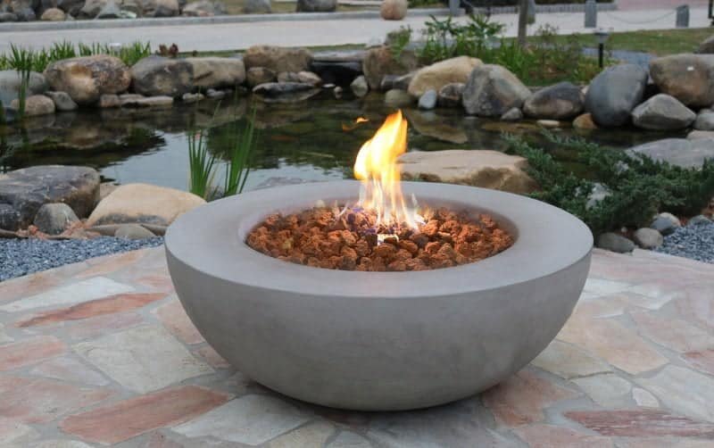 Elementi Lunar Bowl Fire Pit - OFG101 - Image 8