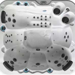Jasper O665 Hot Tub from Above