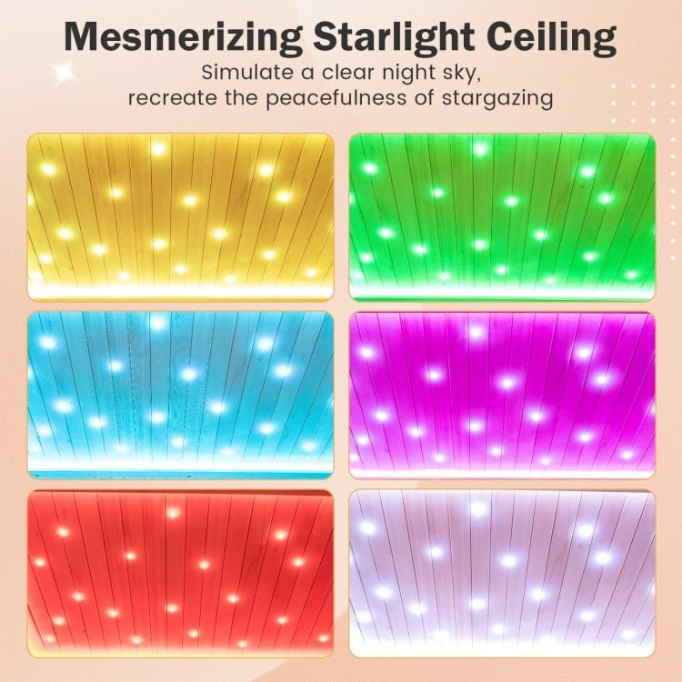 3-4 Person Full Spectrum Infrared Sauna w/ Red Light And Himalayan Salt Bar - Low EMF - Image 5