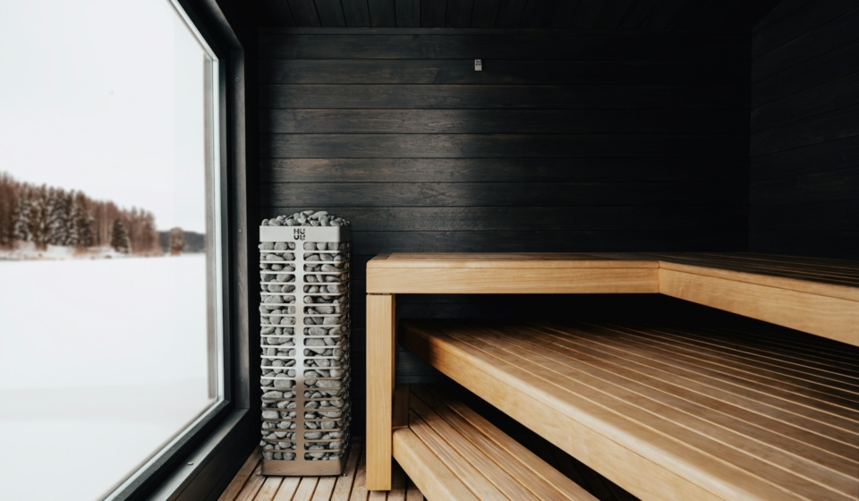 outdoor sauna