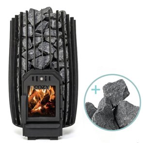 Cozy-Heat-SW-Thru-Wall-Sauna-Stove-Package-12kW-Split-Face-Stones