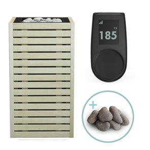 HUUM-CORE-Sauna-Heater-Package-Aspen-Black-Local-Black