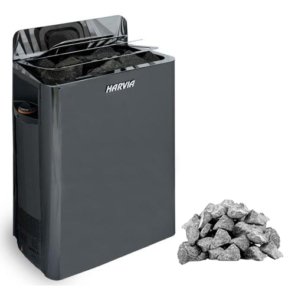 Harvia-The-Wall-Sauna-Heater-Package-Black-Steel