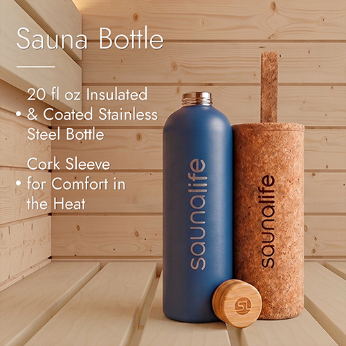 SaunaLife HST48 Luxury 4’ x 8’ Indoor Traditional Sauna Kit - Image 12
