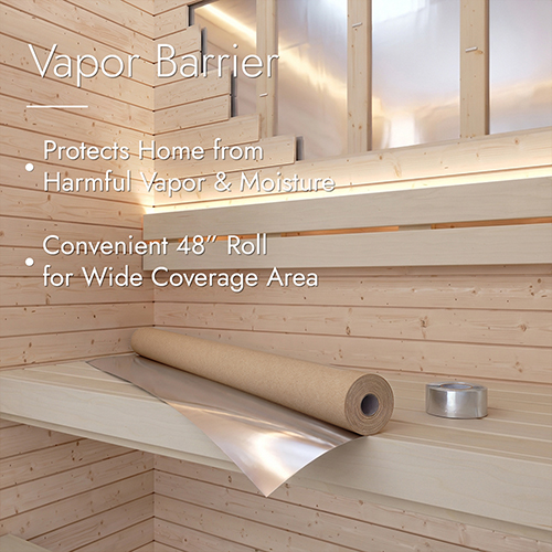 SaunaLife HST79 Luxury 7’ x 9’ Indoor Traditional Sauna Kit - Image 9