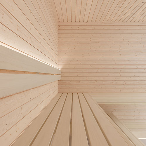 SaunaLife HST79 Luxury 7’ x 9’ Indoor Traditional Sauna Kit - Image 4